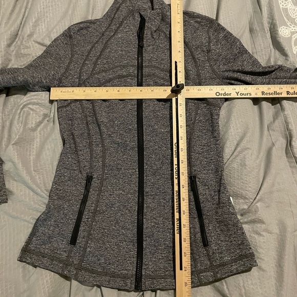 💗GET 20% OFF💗 NWT Lululemon Define Jacket - Heathered Black - Picture 8 of 8